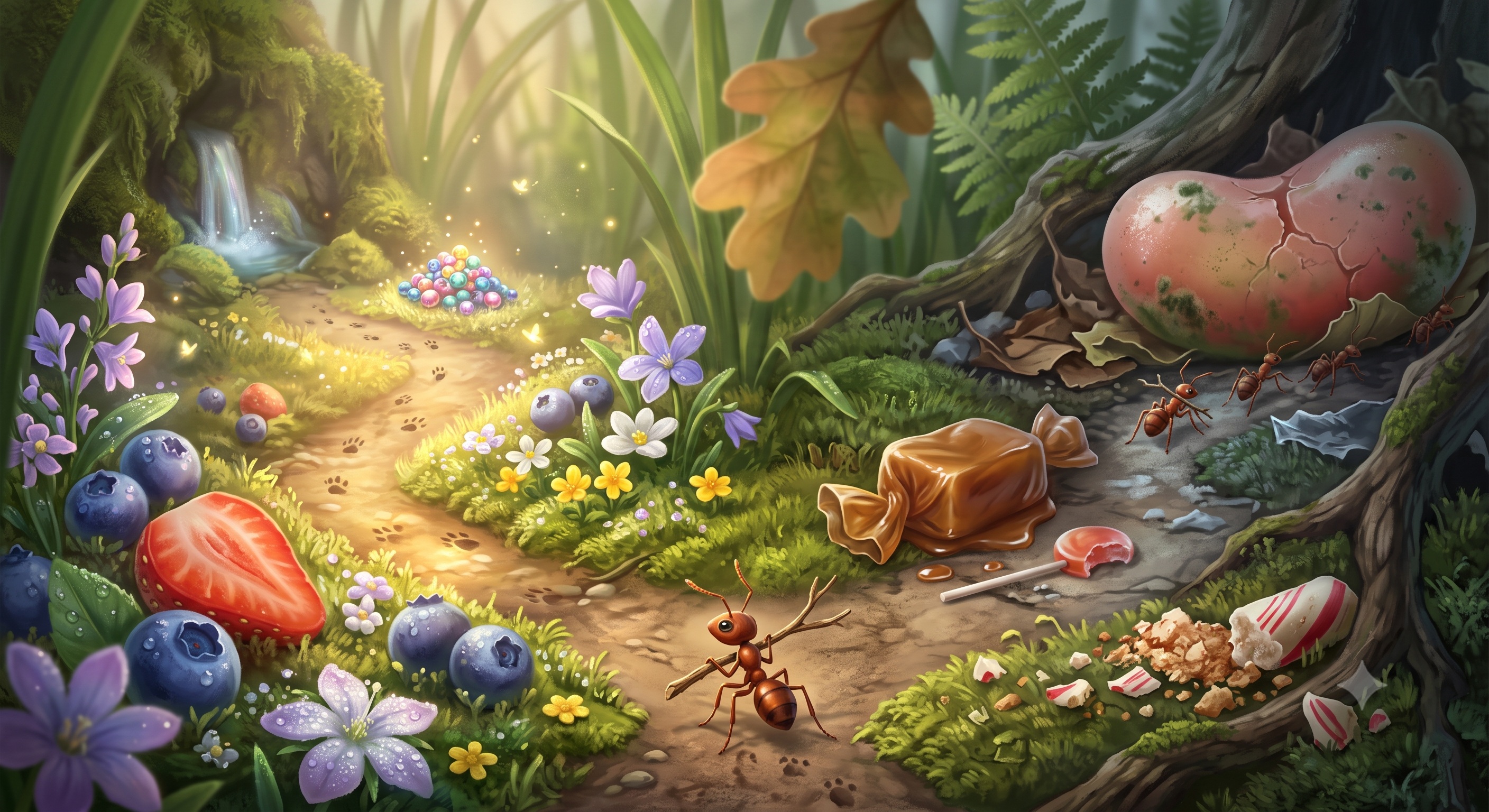Annie the Ant and the Sweetest Choice
