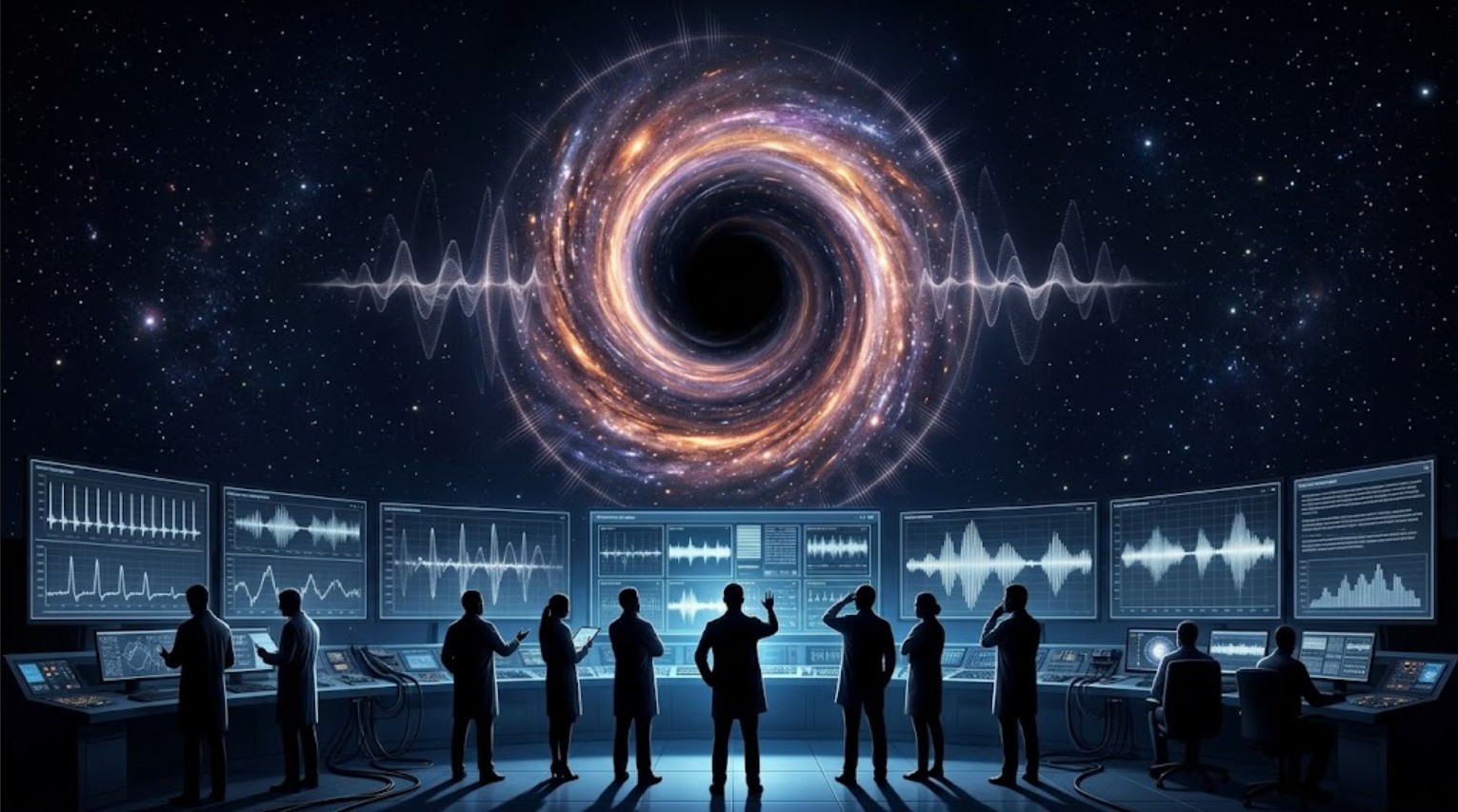 👁️‍🗨️🌌 The Black Hole That Tried to Speak