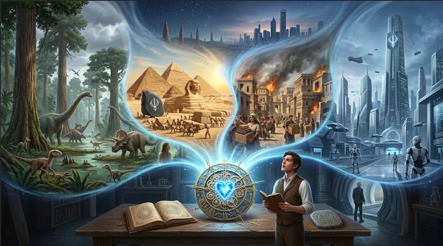 Dr. Samuel’s Time Clock: Secrets of Time 🕰️🌌