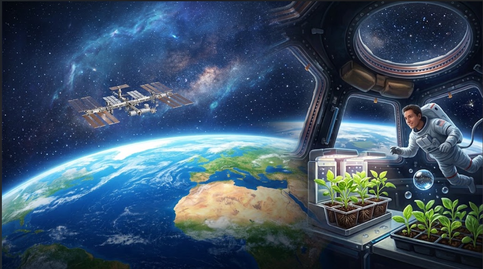An Adventure Aboard the Space Station🚀🌍