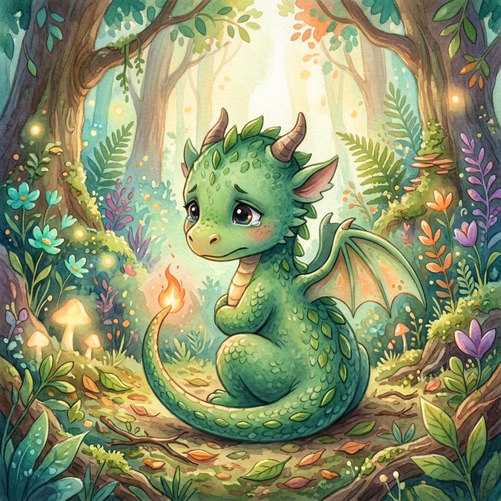 The Dragon Who Lost His Spark