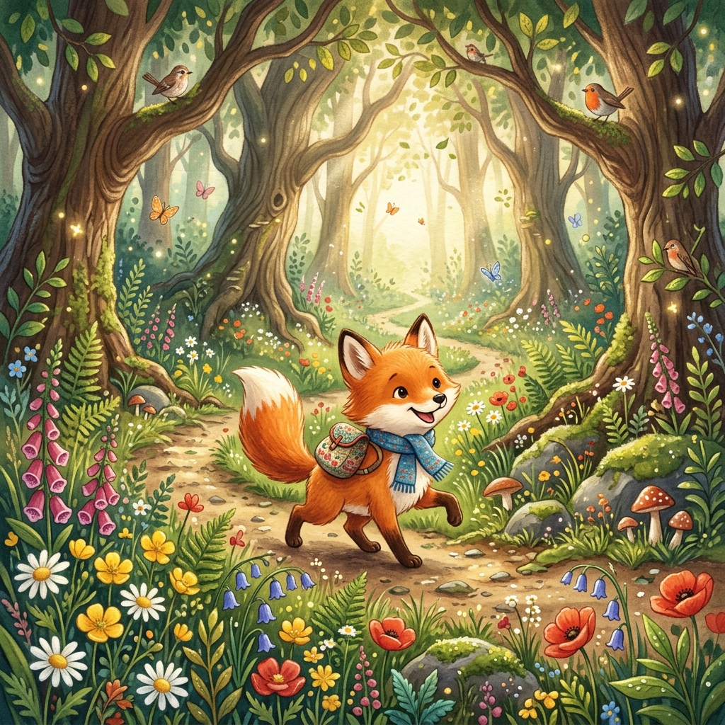 The Little Fox's Journey