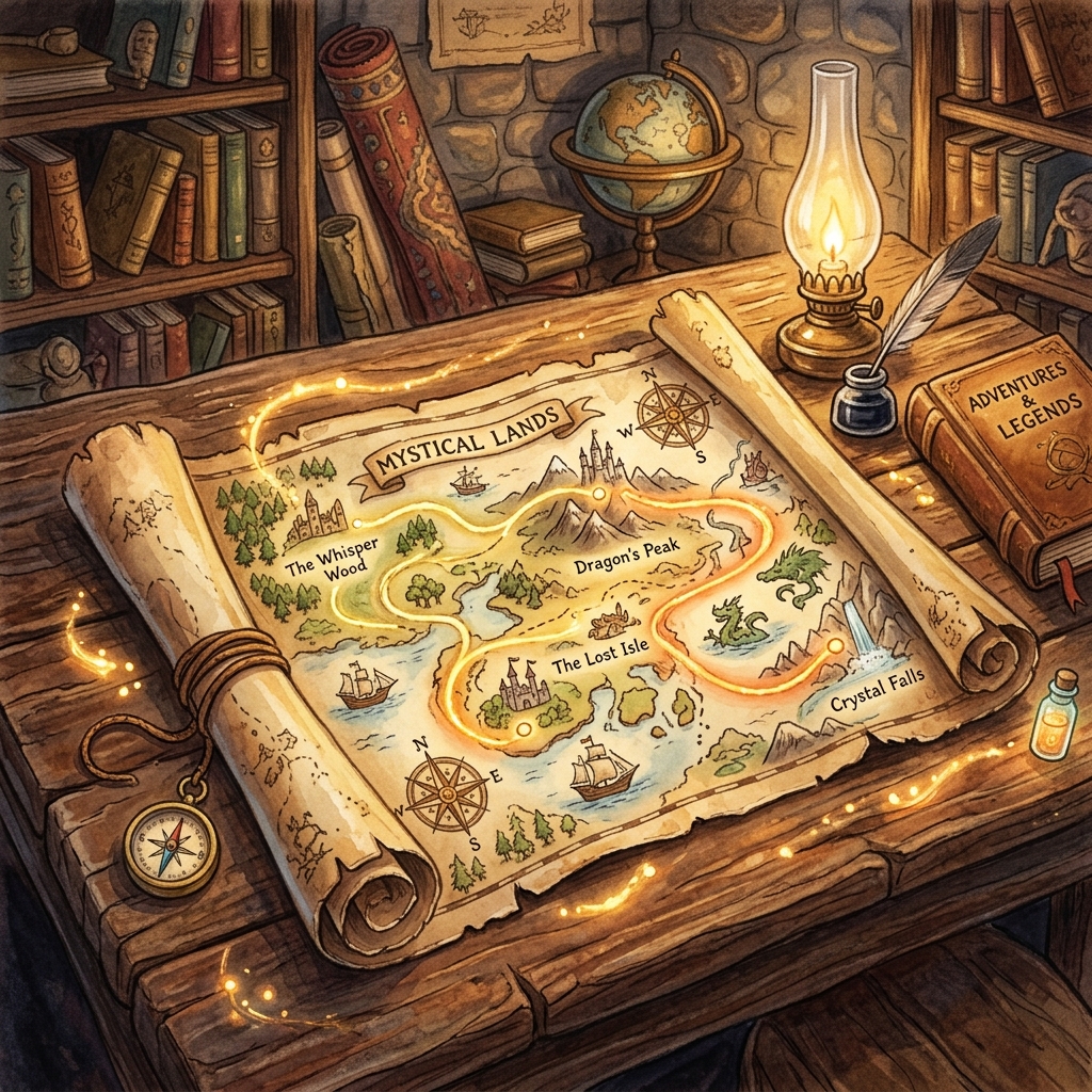 The Secret of the Old Map
