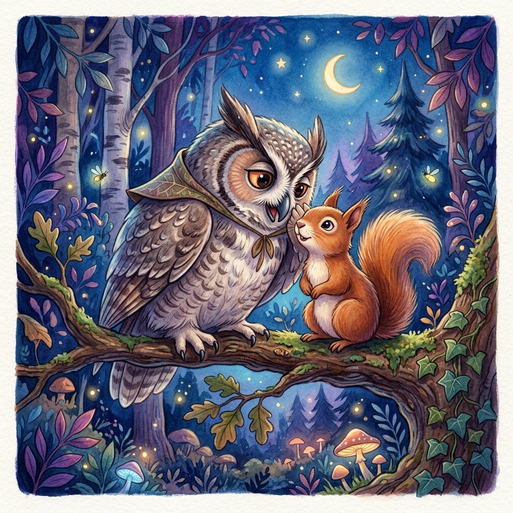 The Owl Who Couldn't Keep Secrets